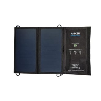 test anker power port solar solar ladegerät