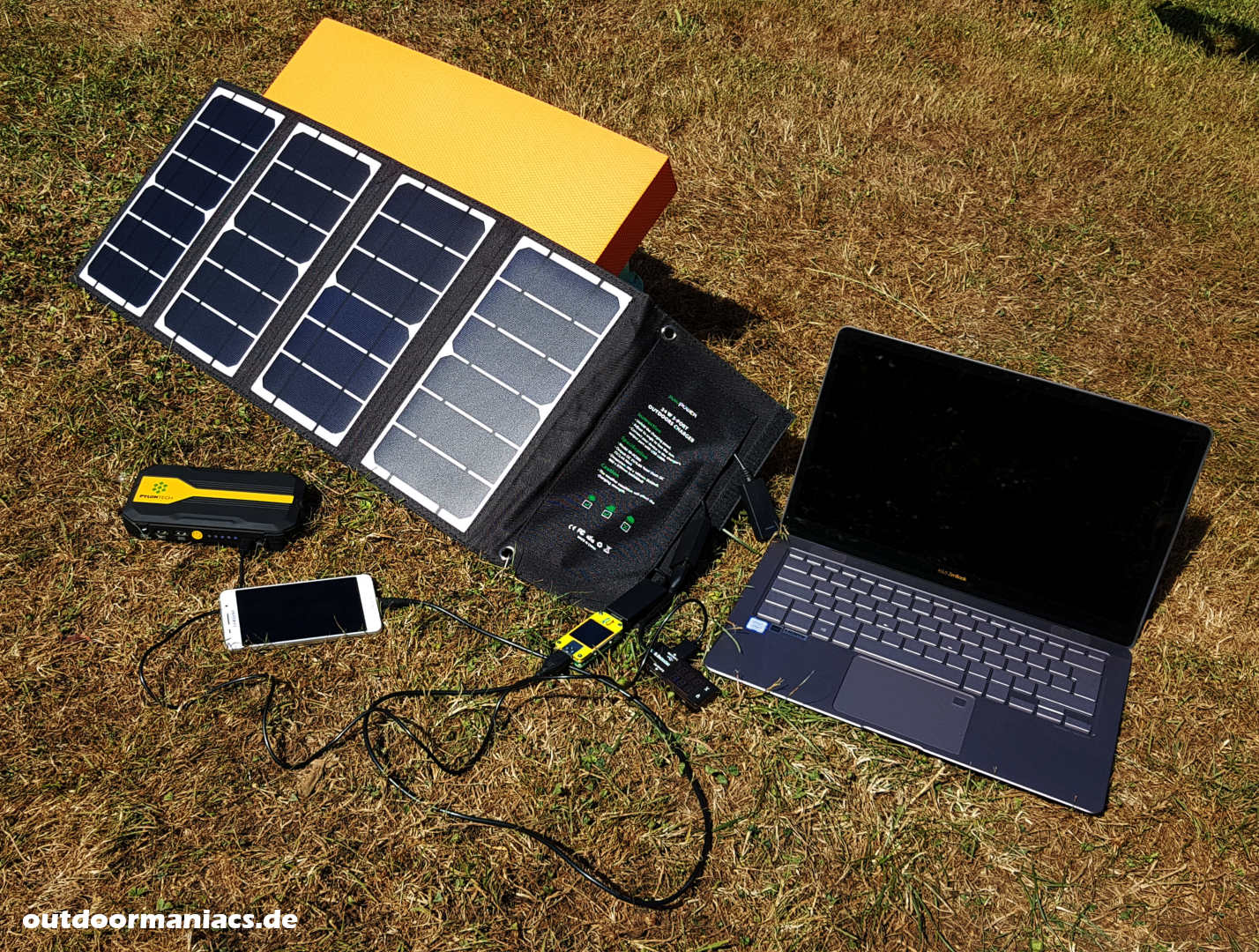 die besten tragbaren solarpanel im test Solar Ladegerät Test