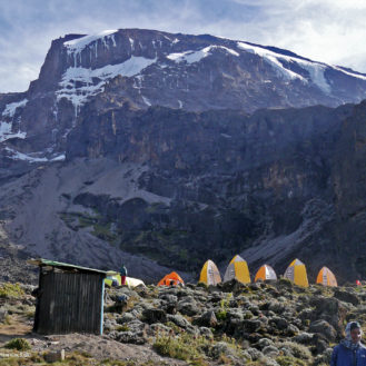 kilimanjaro machame route zeltlager